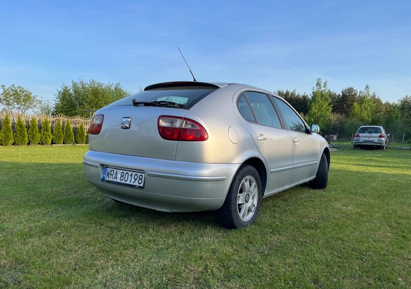 Seat Leon cena 6400 przebieg: 215615, rok produkcji 1999 z Września małe 562